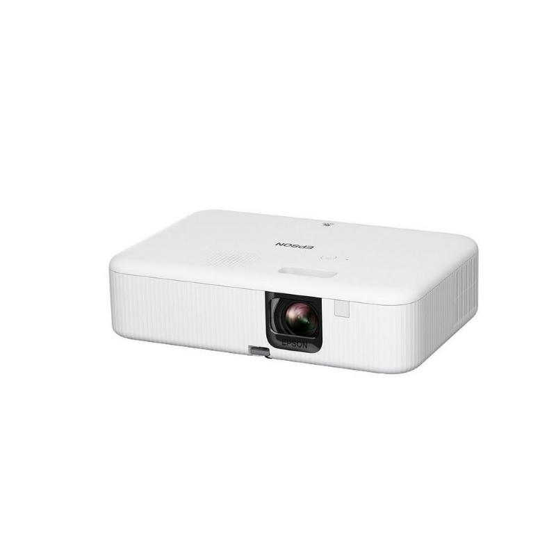 Epson co-fh02 videoproiettore 3000 ansi lumen 3lcd 16:9 full hd smart tv android tv hdmi usb-a 2.0 lan wireless altoparlante bianco