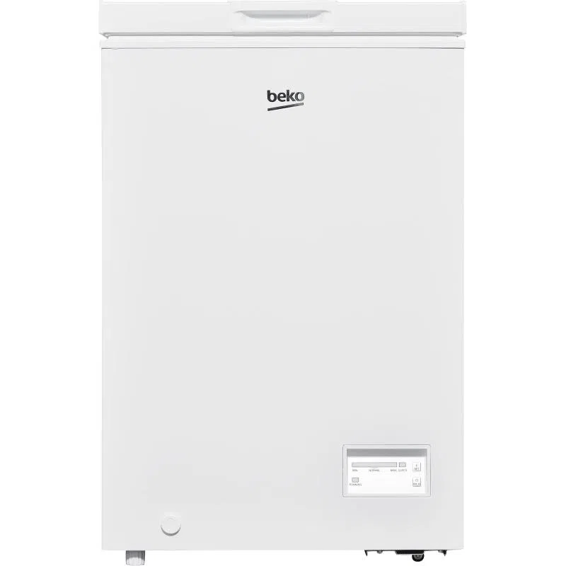 Beko cf100ewn congelatore a pozzetto orizzontale statico capacita` 98 litri capacita` di congelamento 6 kg-24h classe e colore bianco