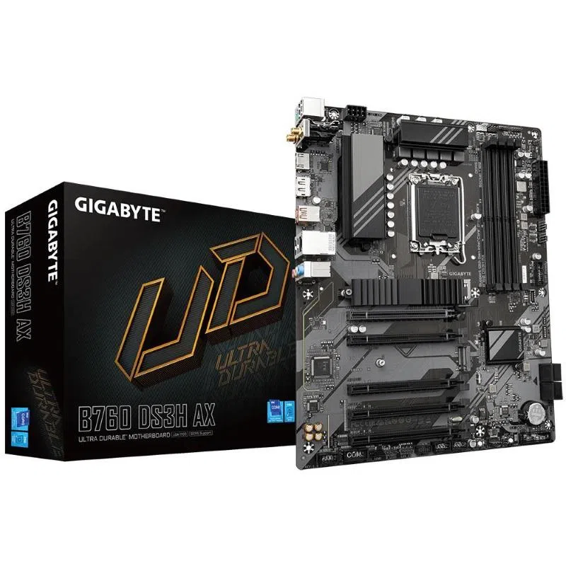 Gigabyte b760 ds3h ax scheda madre intel b760 express lga 1700 atx