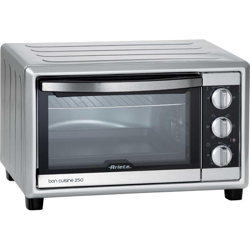 Ariete bon cuisine 250 fornetto elettrico 1.500w capacita` 25lt colore silver/nero