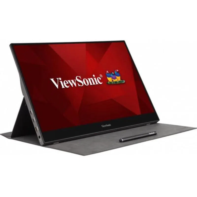 Viewsonic mon touch 16 capacitive 10point mm portable usb c minihdmi