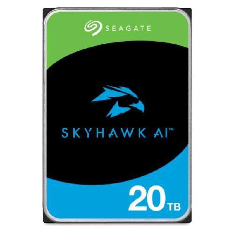 Seagate skyhawk ai hdd interno 24.000gb interfaccia sata iii formato 3.5 7.200 rpm