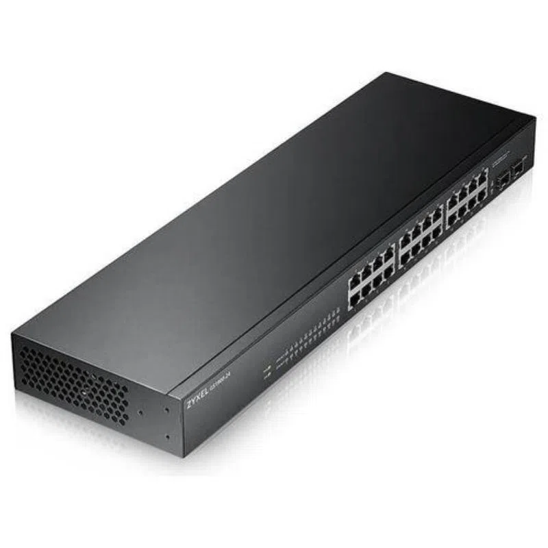 Zyxel gs-1900-24 v2 gestito l2 gigabit ethernet 10-100-1000 1u nero — 2