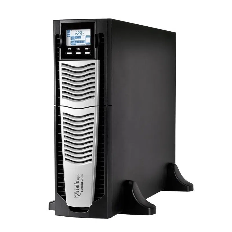 Ups riello sentinel dual 4000 a5 4.000va/3.400w online doppia conversione onda sinusoidale rack/tower