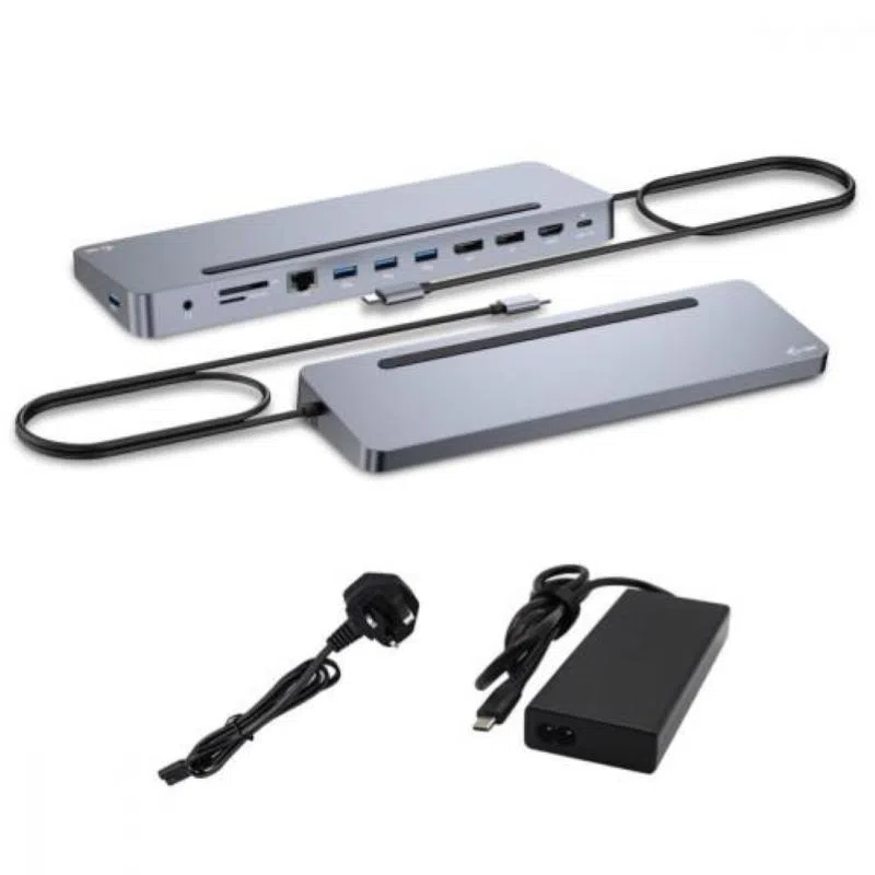 I-tec docking station usb-c metal ergono displ con power delivery 100w+ i-tec universal charge 100w — 2