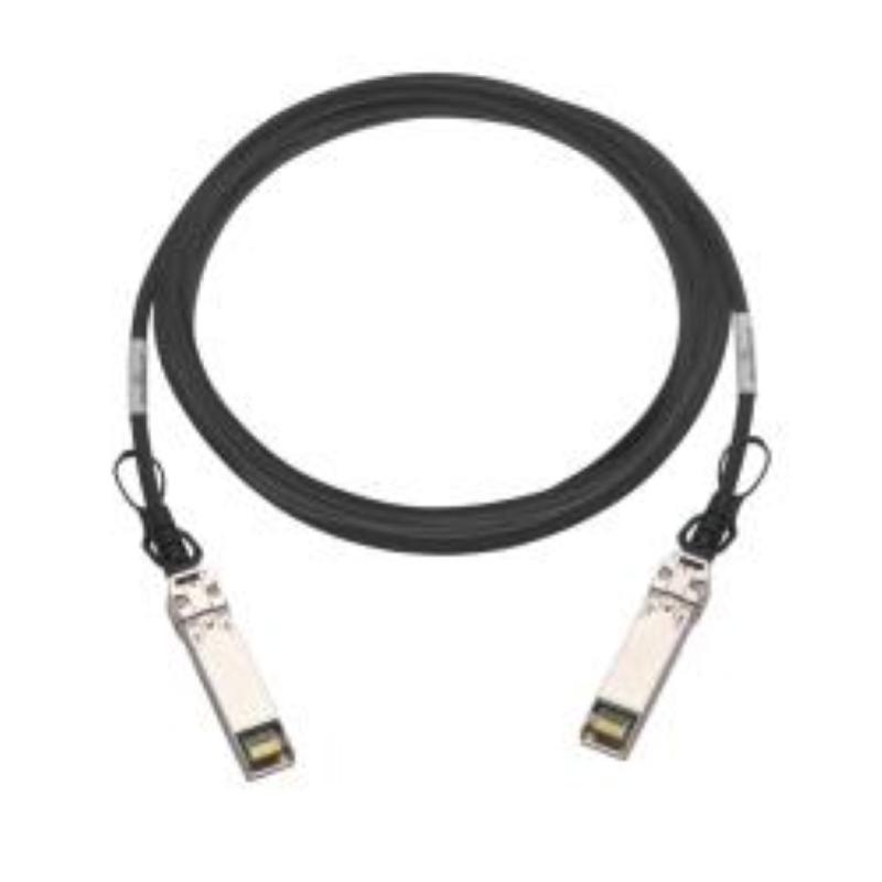 Qnap cab-dac30m-sfpp cavo a fibre ottiche 3mt sfp+ nero