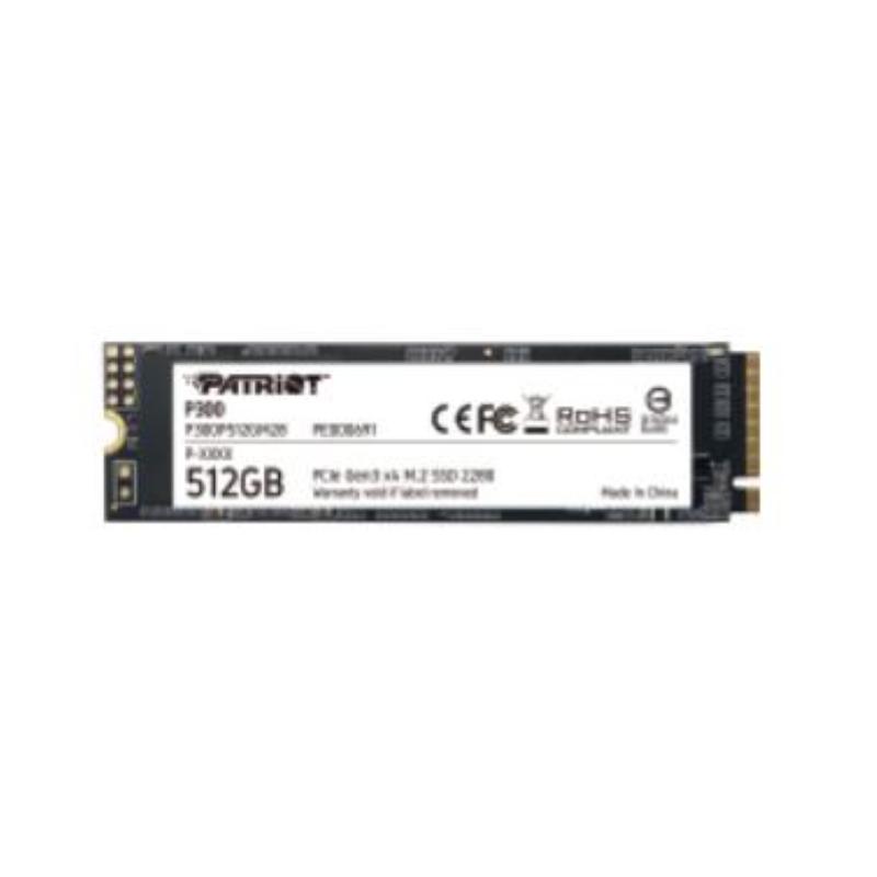 Patriot p300 m.2 pcie gen 3 x4 512gb ssd a basso consumo