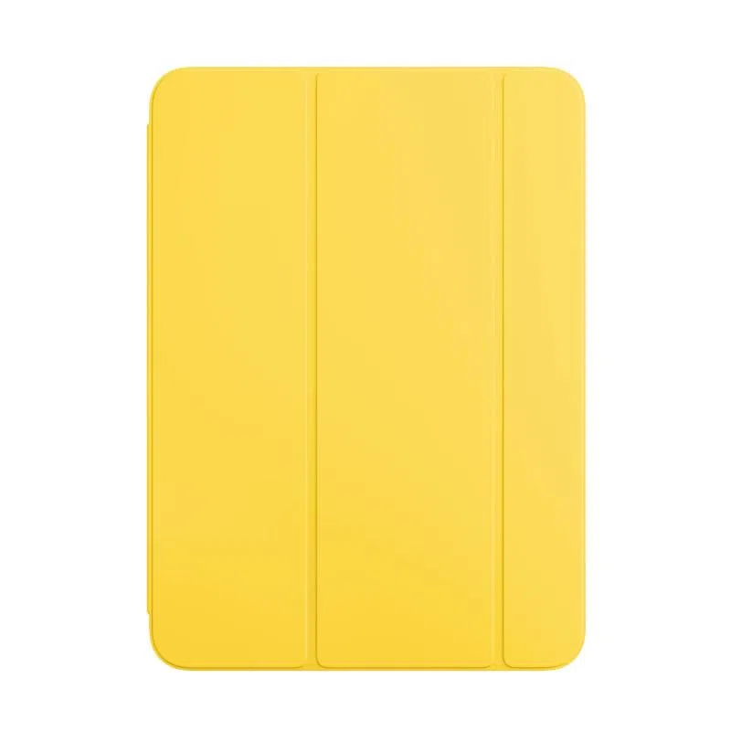 Apple smart folio ipad (a16) 2025 flip cover giallo limone