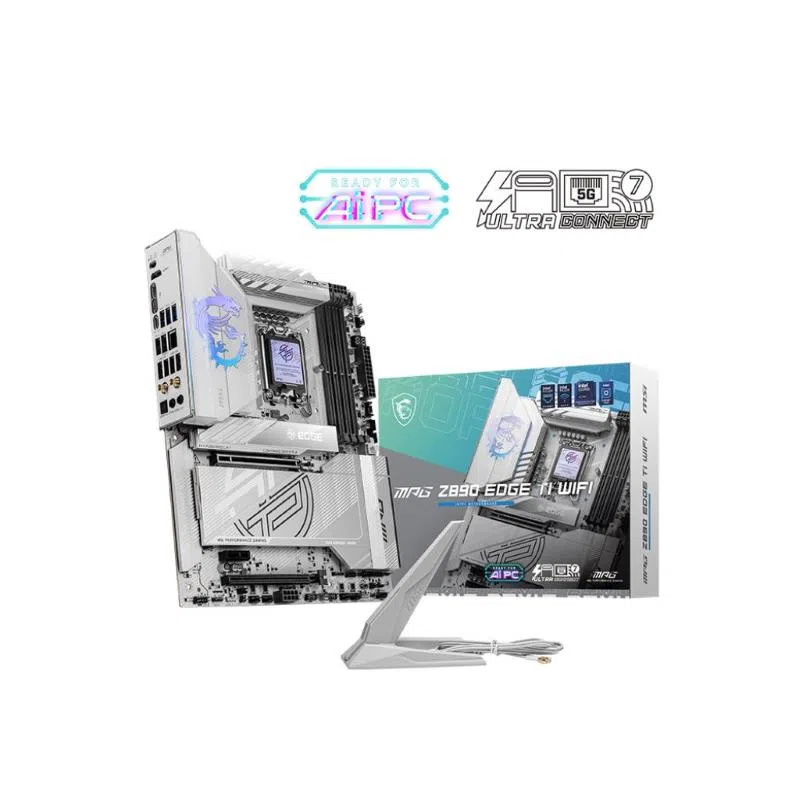 Msi scheda madre z890 edge ti wifi std mpg z890 edge ti wifiz890lga18514ddr52pci-ex161pci-ex1 5m.2