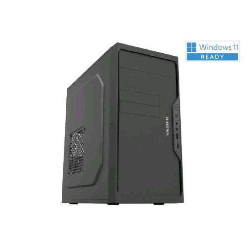 Yashi genio yy13216 mini tower intel pentium gold g6400 ram 8gb-ssd 256gbintel graphics-tastiera mouse-win 11 prof nero — 2