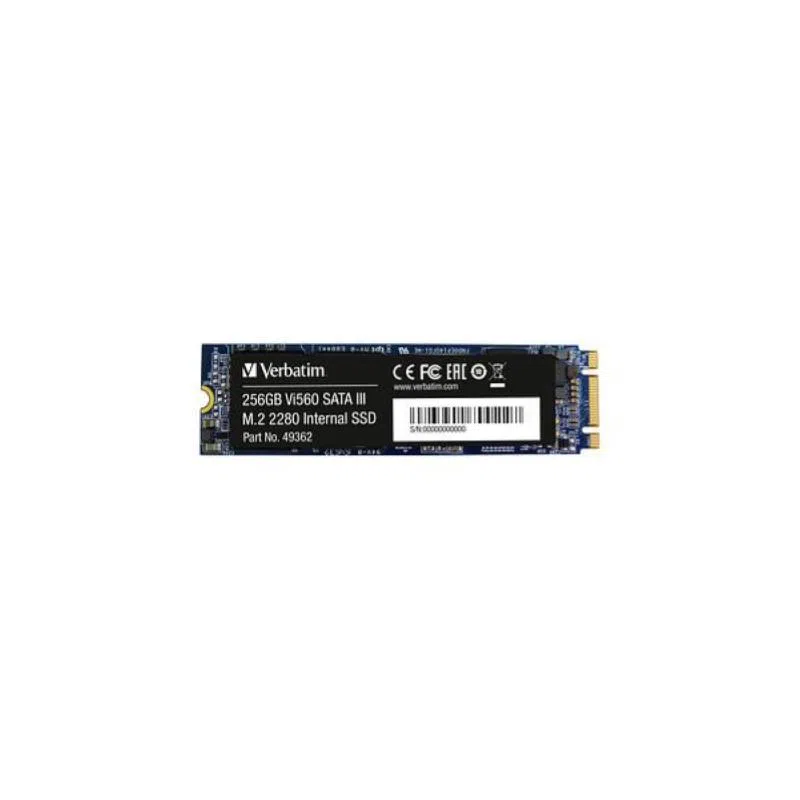 Verbatim ssd interno vi560 s3 256gb m.2 sata r/w 520/500 — 2