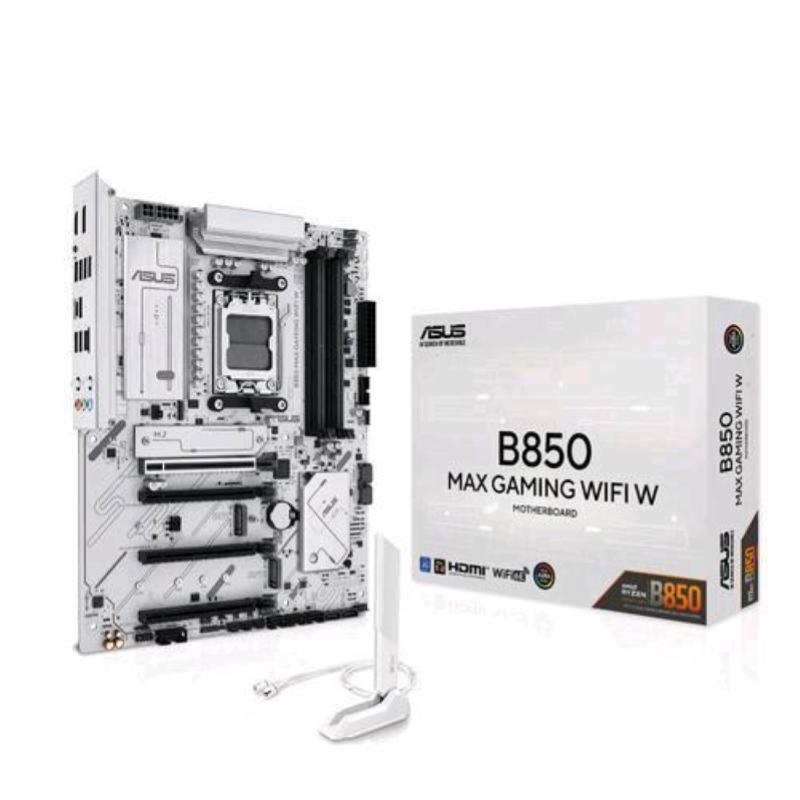 Asus b850 max gaming wi-fi 6e w amd b850 socket am5 atx