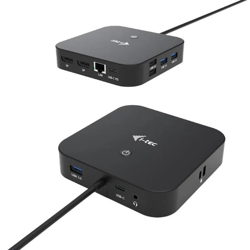 I-tec docking station usb-c hdmi dual dp with power delivery 100w