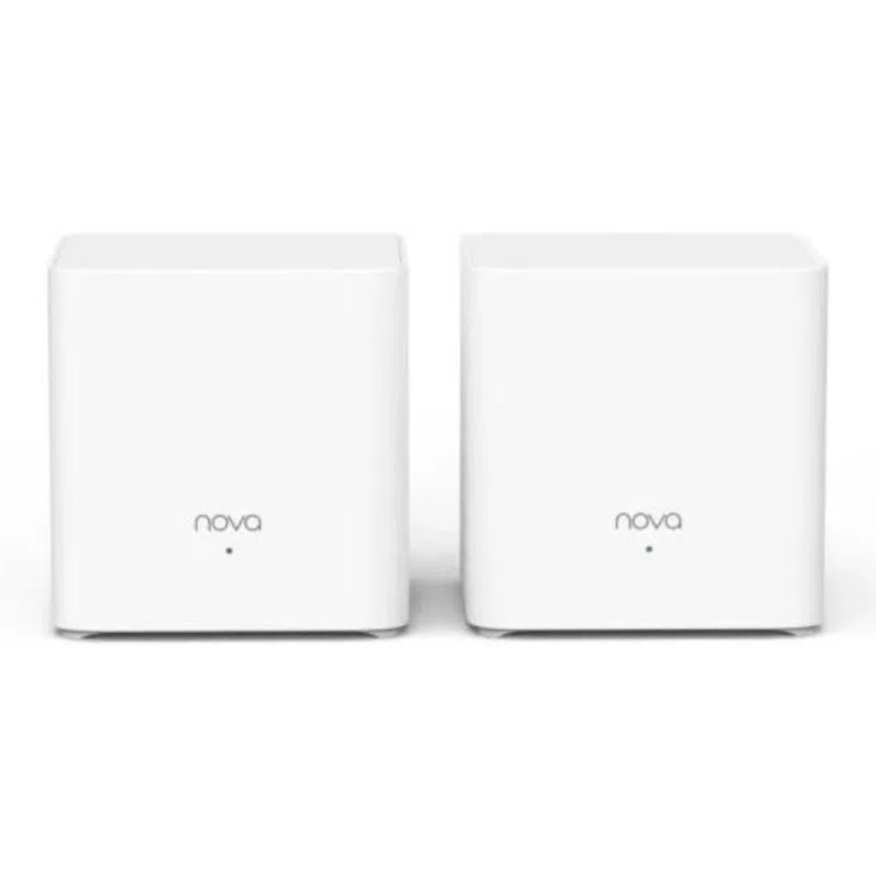 Tenda nova ex3(2-pack) ax1500 router dual band wireless wi-fi 6 sistema mesh copertura fino a 300mt