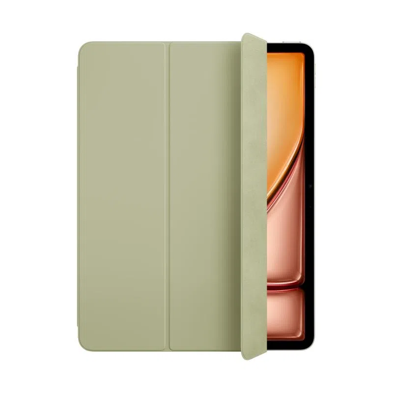 Apple ipad air 13 (m2) 2024 custodia smart folio salvia