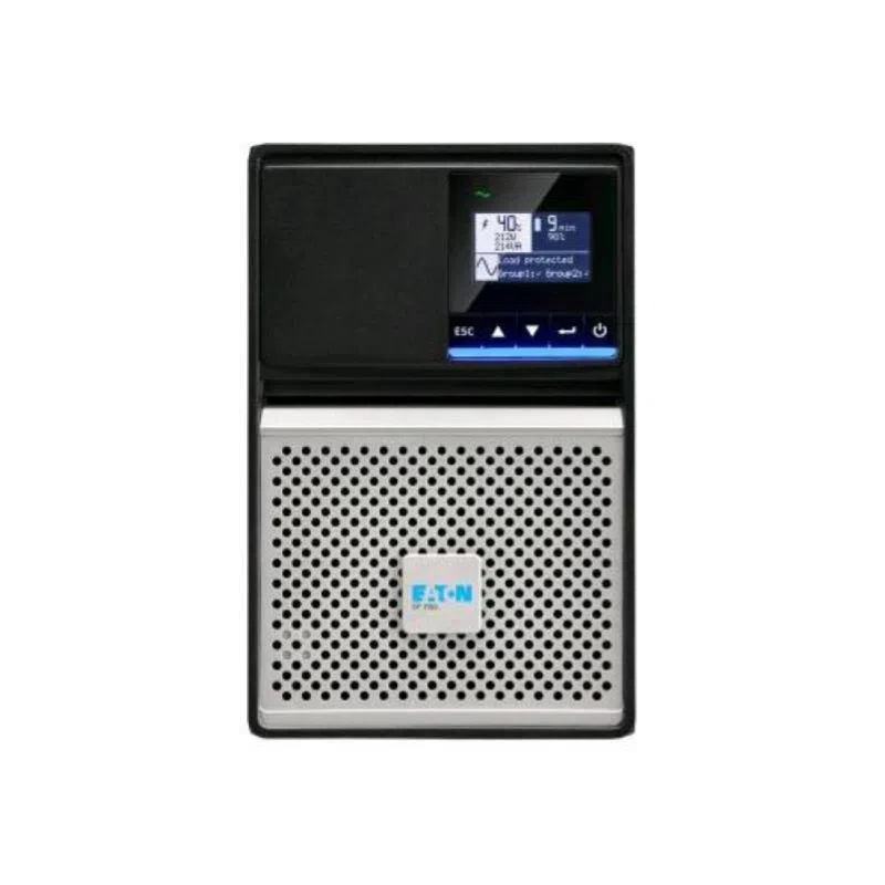 Eaton 5p 1150i gen 2 - ups tower 920w 1.150va 8 connettori di uscita rs-232 usb nero/silver