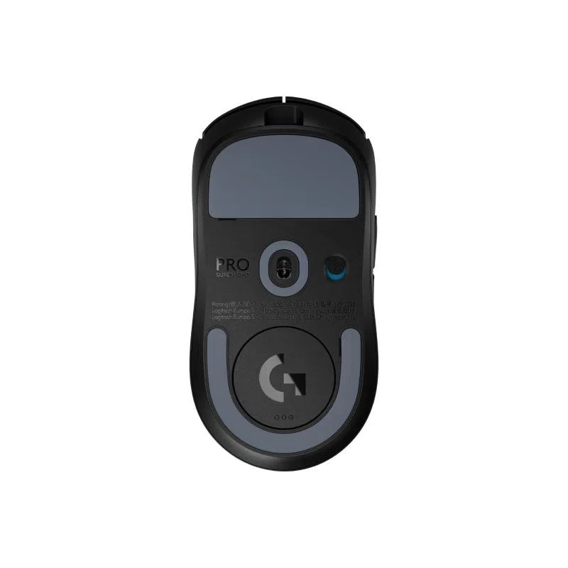 Logitech g pro x superlight 2 lightspeed mouse gaming wireless 2.4ghz mano destra 32.000 dpi nero