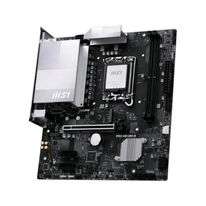 Msi pro h810m-b scheda madre intel h810 lga 1851 (socket v1) micro atx