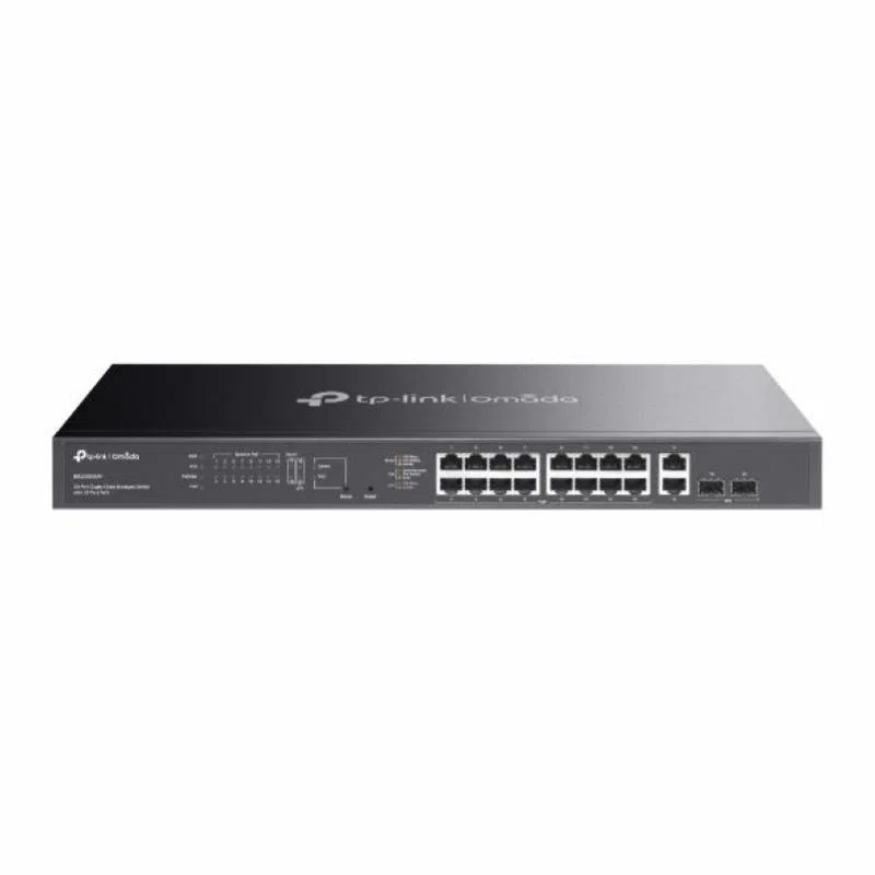 Tp-link es220gmp switch di rete gestito gigabit 18 porte poe+ 250w cloud nero