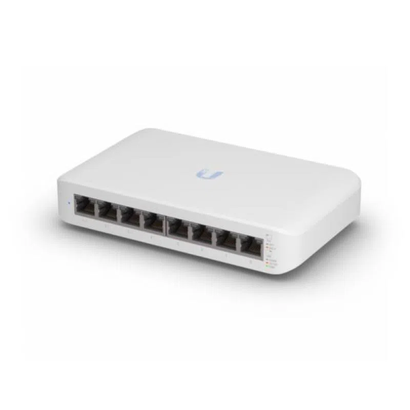 Switch 8p poe lan gigabit lite ubiquiti usw-lite-8-poe gen2 52w - 4p gbe 802.3at poe+-4p gbe rj45