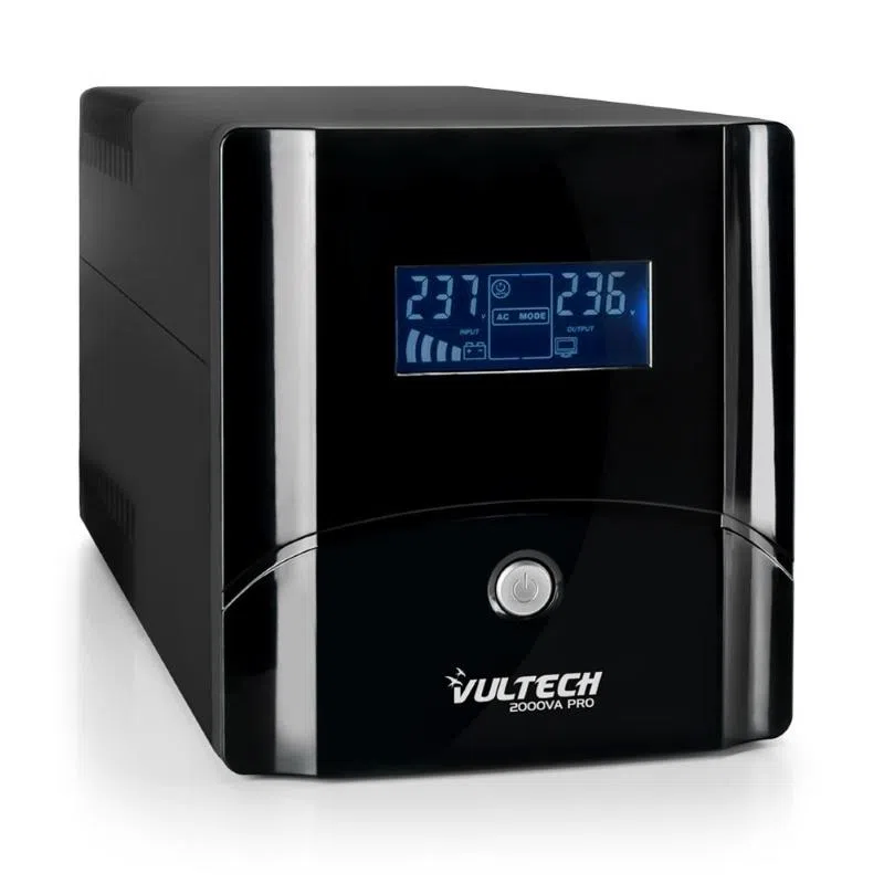 Vultech ups2000va-pro gruppo di continuita` ups 2000va 4 prese ac a linea interattiva — 2
