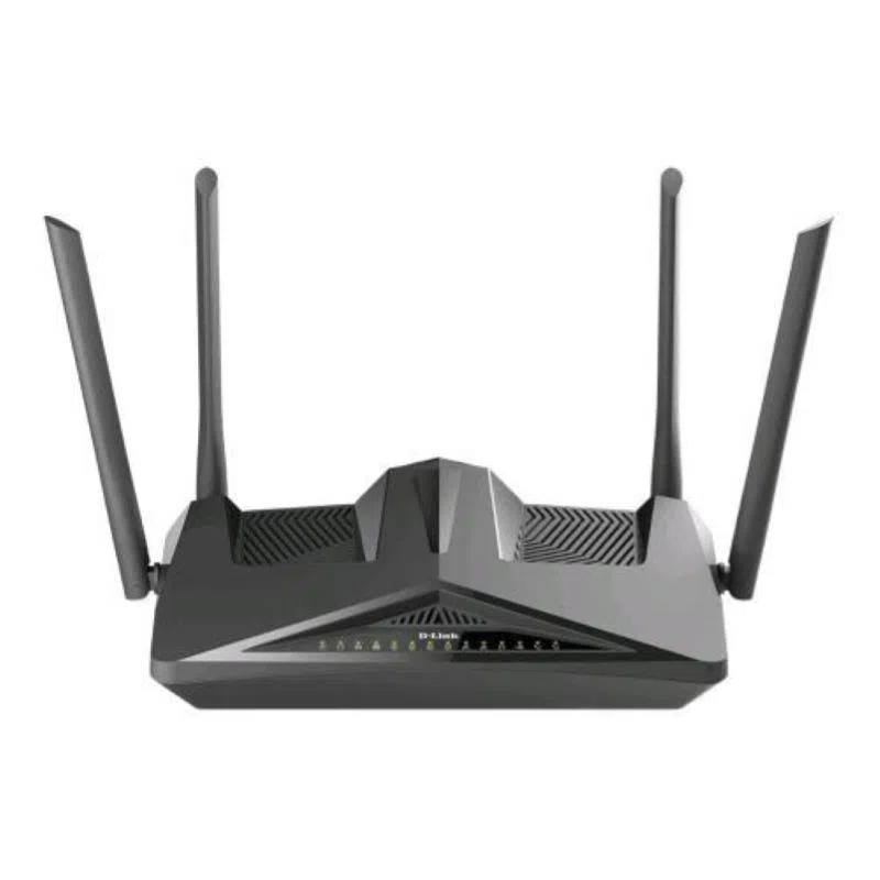 D-link dsl-x1852e modem-router wireless modem dsl wi-fi 6 ax1800 dual band voip mesh switch 4 porte gigabit nero