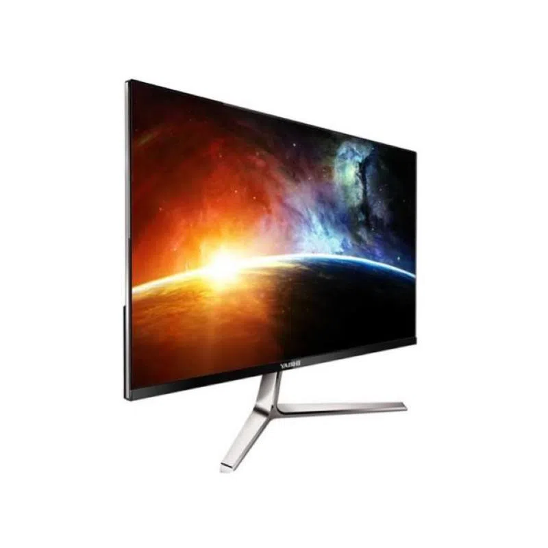 Yashi monitor pioneer s 24``, super slim and frameless, ips, fhd, multimediale, 2ms, 350 cd-m^2, 1000:1, 75hz, vga e hdmi — 2