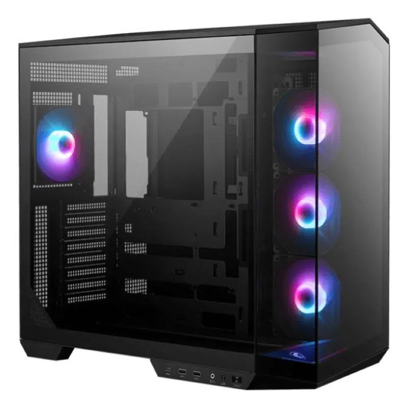 Msi mag pano 100r pz computer case midi tower nero — 2