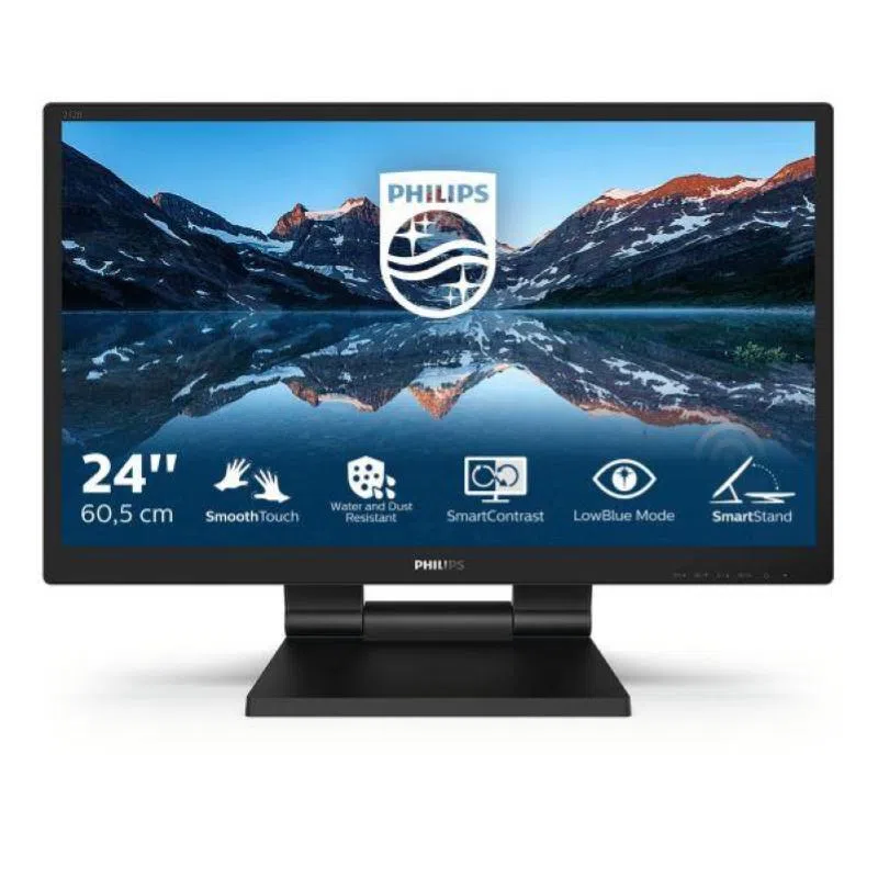 Philips monitor smoothtouch 23.8`` led ips 242b9t - 00 1920 x 1080 full hd tempo di risposta 5 ms — 2