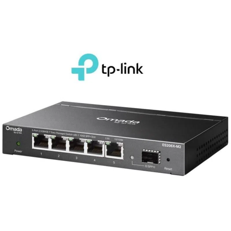 Tp-link switch omada 5-portgb easy managed 5xgb rj45p desktop steel integ sdn — 2