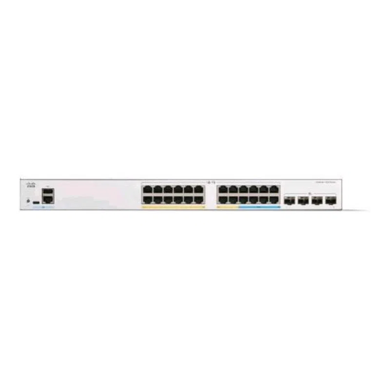 Cisco catalyst c1300-24mgp-4x switch gestito l3 - 24 x 10/100/1000 (poe+) + 4 x 10 gigabit sfp+ poe+ (195 w) montabile su rack