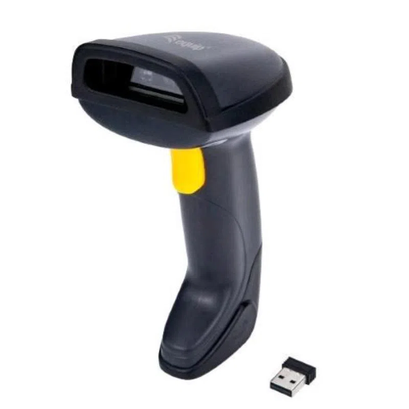 Equip lettore codici a barre wireless 1d-2d bluetooth portatile nero scanner
