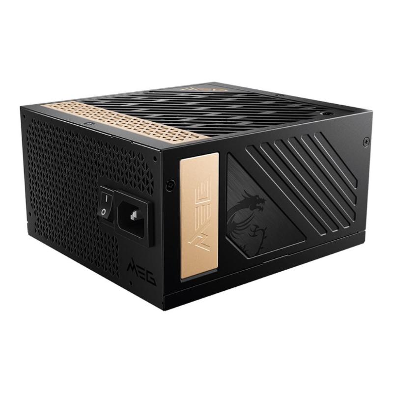 Msi meg ai1300p pcie5 alimentatore modulare 1.300 w 80 plus gold 24-pin atx nero