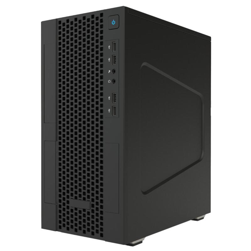 Itek smallcom-p case mini tower m-atx 1xusb3 2xusb2 1xusb type-c mesh nero — 2