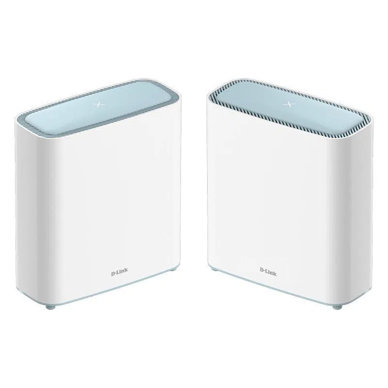 D-link m32-2 eagle pro ai ax3200 sistema mesh con ottimizzatore wi-fi 6 dual band del traffico con ai parental control ai porte gigabit mu-mimo 1024 qam ofdma wpa3 (2 dispositivi)