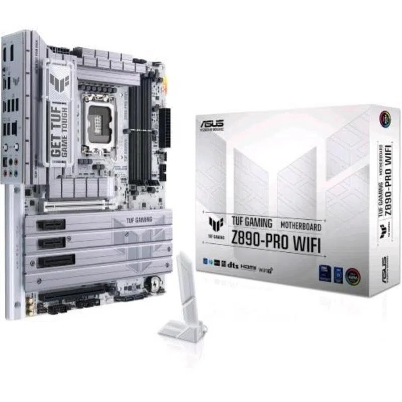 Asus tuf gaming z890-pro scheda madre atx lga 1851 ddr5 wi-fi 7 componenti pc