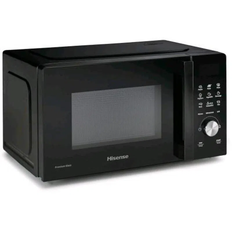 Hisense h20mobsd1hg forno a microonde + grill digitale 20 lt 700 w display led grill al quarzo 9 funzioni nero