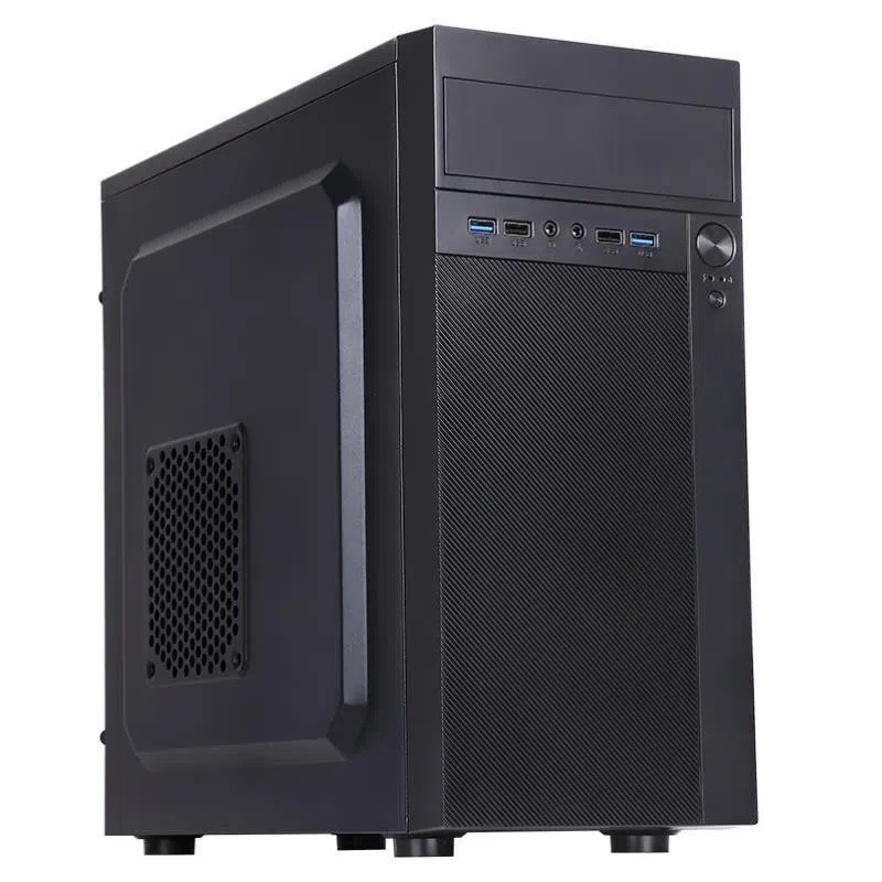 Itek theon case mini tower matx psu 500w 2xusb 3.0 full black — 2
