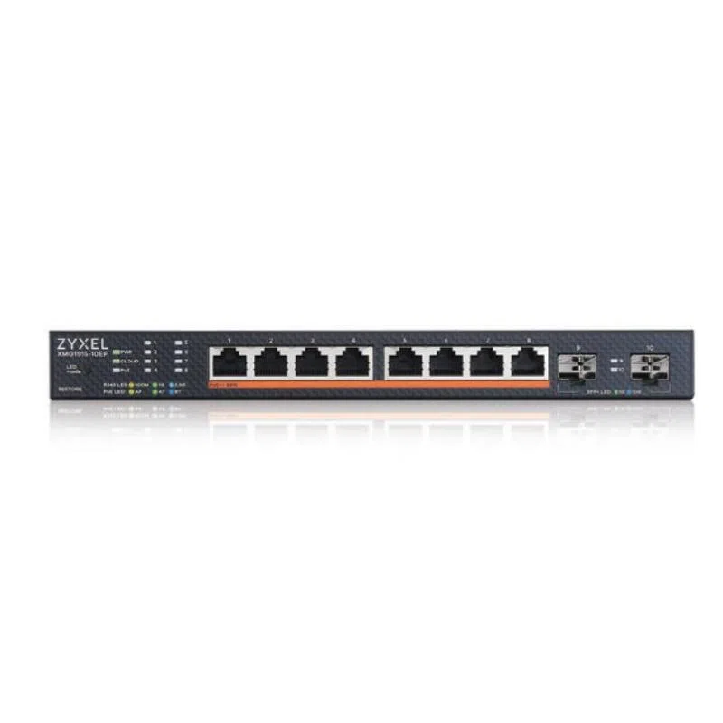 Zyxel xmg1915-10ep switch gestito 8 porte l2 2.5g ethernet 100-1000-2500 supporto power over ethernet