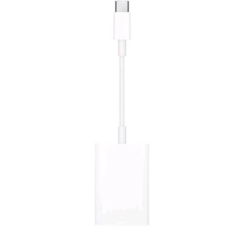 Apple sd card reader lettore schede sd usb-c bianco