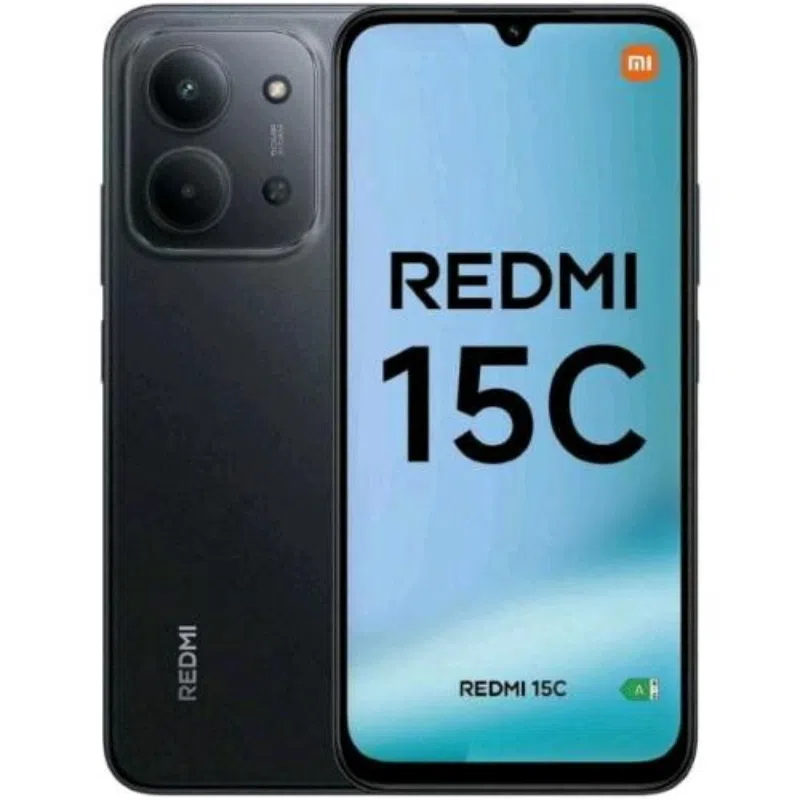 Xiaomi redmi 15c dual sim 6.9 octa core 128gb ram 4gb 4g lte europa midnight black — 2