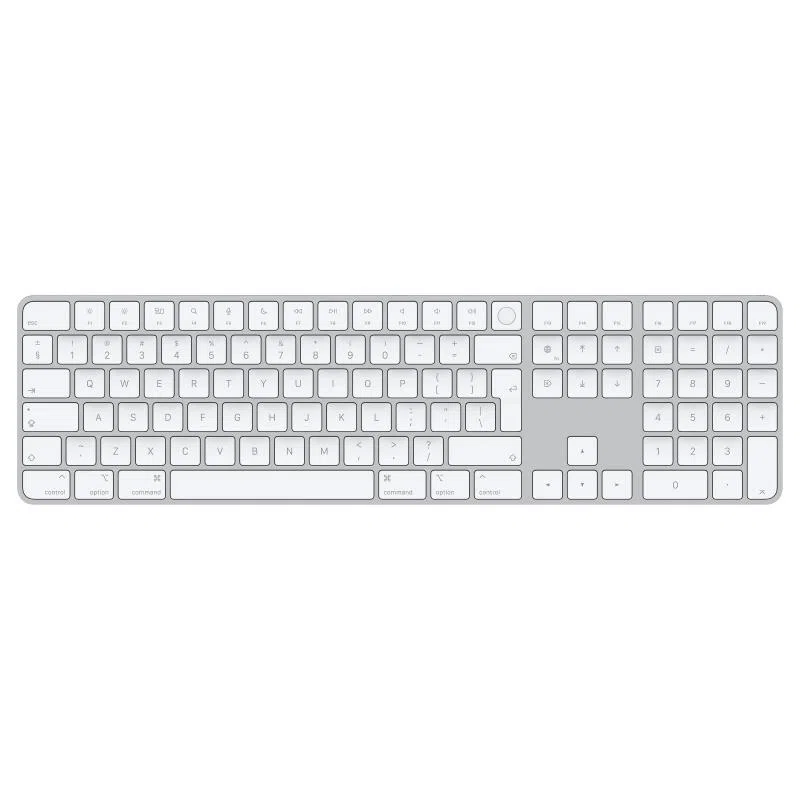 Tastiera magic apple touch id tast. numerico inglese