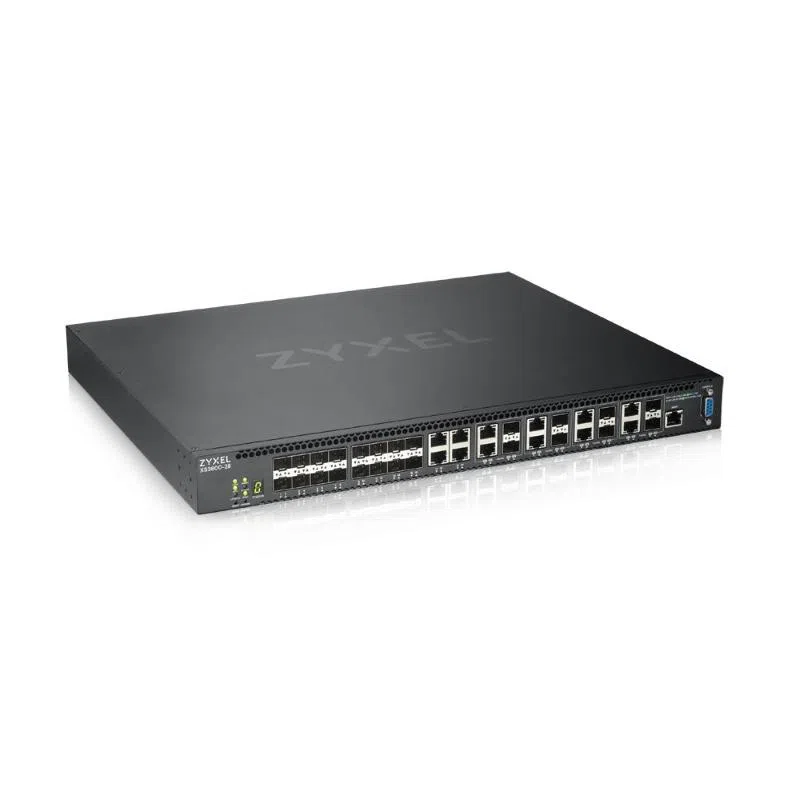 Zyxel xs3800-28-zz0101f switch l2+ gestito 4 x 10gbase-t + 16 x 10 gigabit sfp+ + 8 x sfp+ 10 gigabit combo — 2