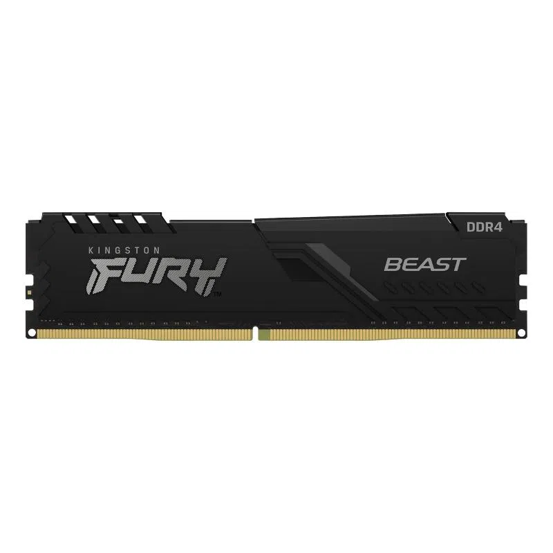 Kingston fury beast memoria ram 8gb 3200mhz ddr4 cl16 dimm black — 2