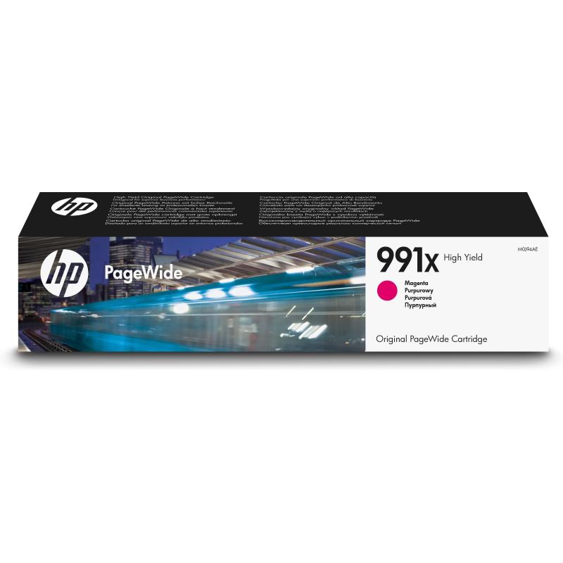 Hp cartuccia originale magenta ad alta capacità 991x pagewide