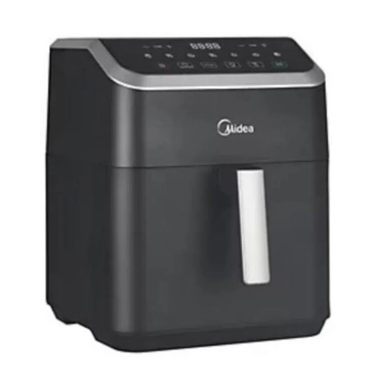 Midea mad7000 friggitrice ad aria 1700w 7 lt 8 programmi pannello controlli touch nero