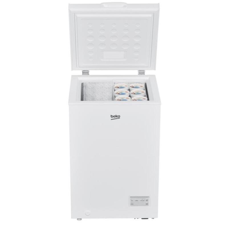 Beko cf100wn congelatore congelatore a pozzo libera installazione 98 litri classe energetica f bianco