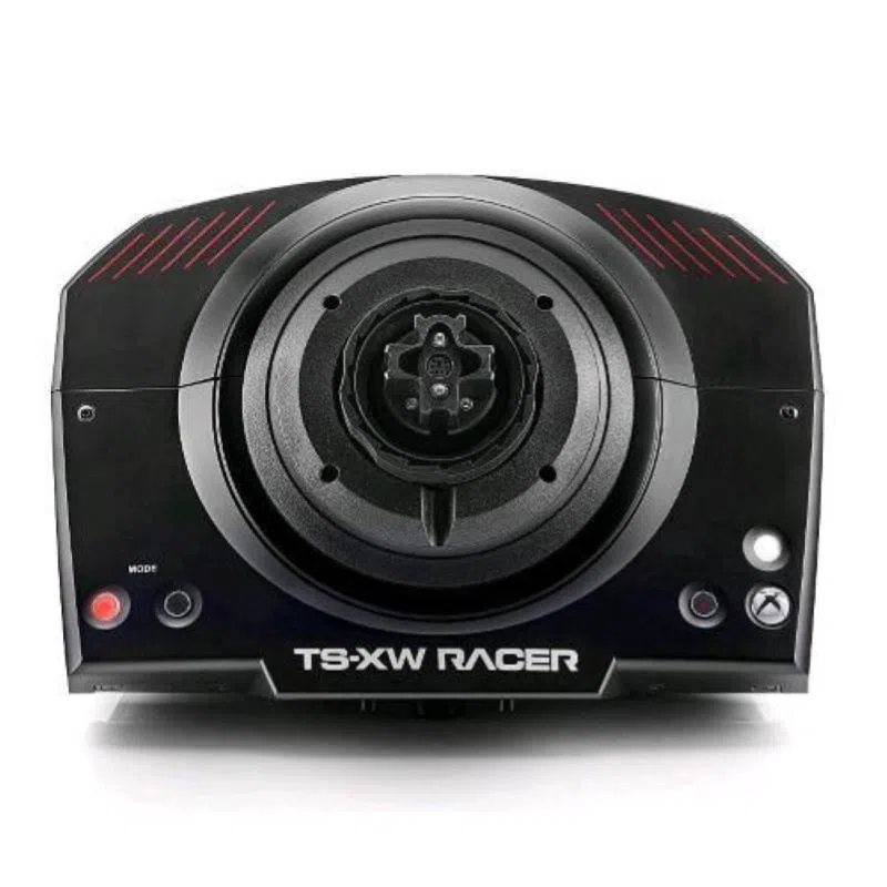 Thrustmaster ts-xw servo base force feedback per volanti potente servomotore brushless turbo power compatibile con xbox series x|s e pc colore nero rosso