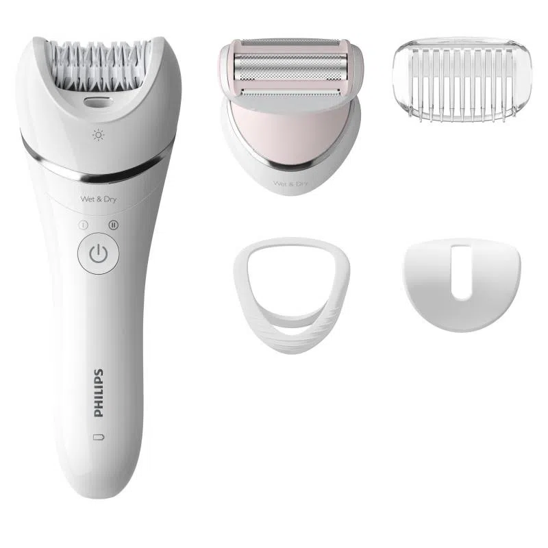 Philips epilatore wet and dry per gambe e corpo