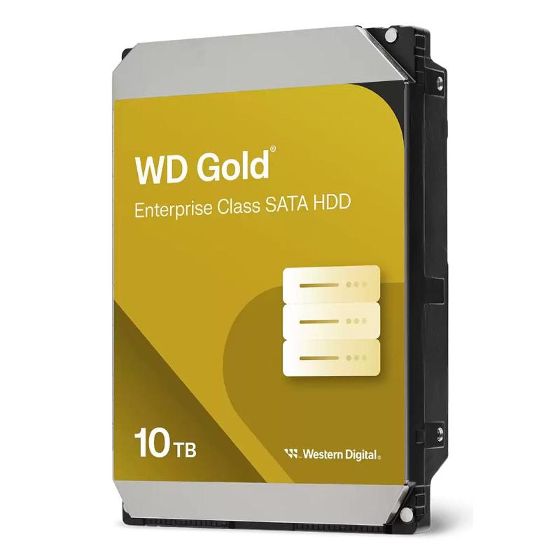 Western digital gold hdd 10 tb sata iii 3.5 buffer 512mb 7.200rpm
